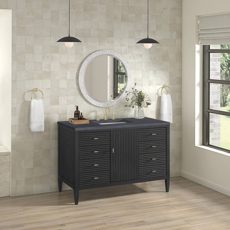 James Martin Vanities 485-V48-3CSP Myrrin 48" Single Basin Wood Vanity
