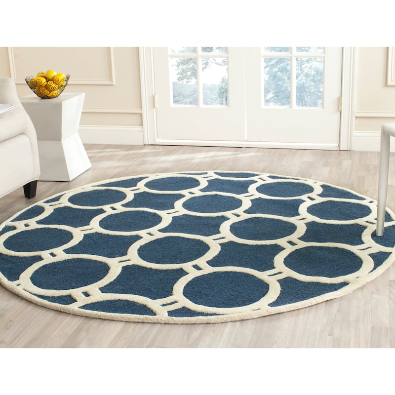SAFAVIEH Handmade Cambridge Nurije Modern Moroccan Wool Rug
