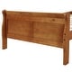 preview thumbnail 15 of 60, Harper & Bright Designs Wood Twin Sleigh Bed with Headboard and Footboard