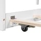 preview thumbnail 4 of 22, 3 IN 1 L-shaped Platform Bed with Trundle and Drawers Linked with built-in desk