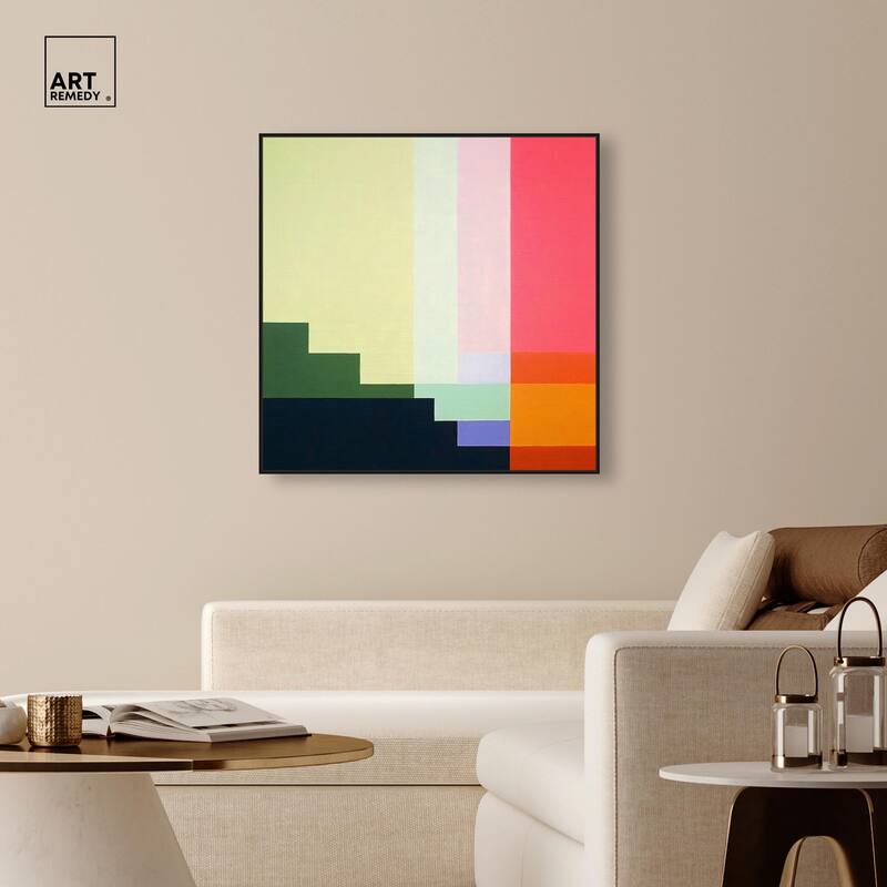 Rectilinear Rhapsody III Canvas by Art Remedy