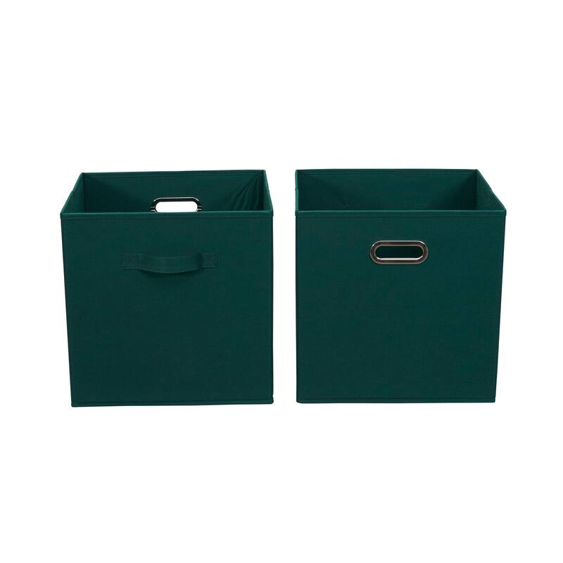 Household Essentials Fabric Storage Bins, Set of 2