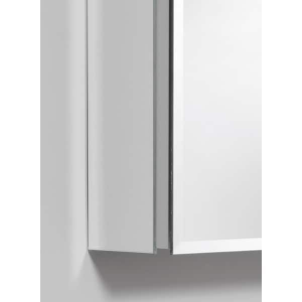 slide 2 of 2, Robern P2SMKIT30D6P PL Portray 6" x 30" Side Kit Mirrored - Mirrored Finish