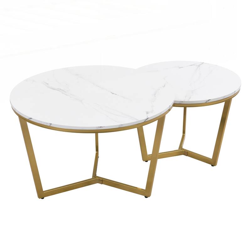 Modern Round Nesting Coffee Table