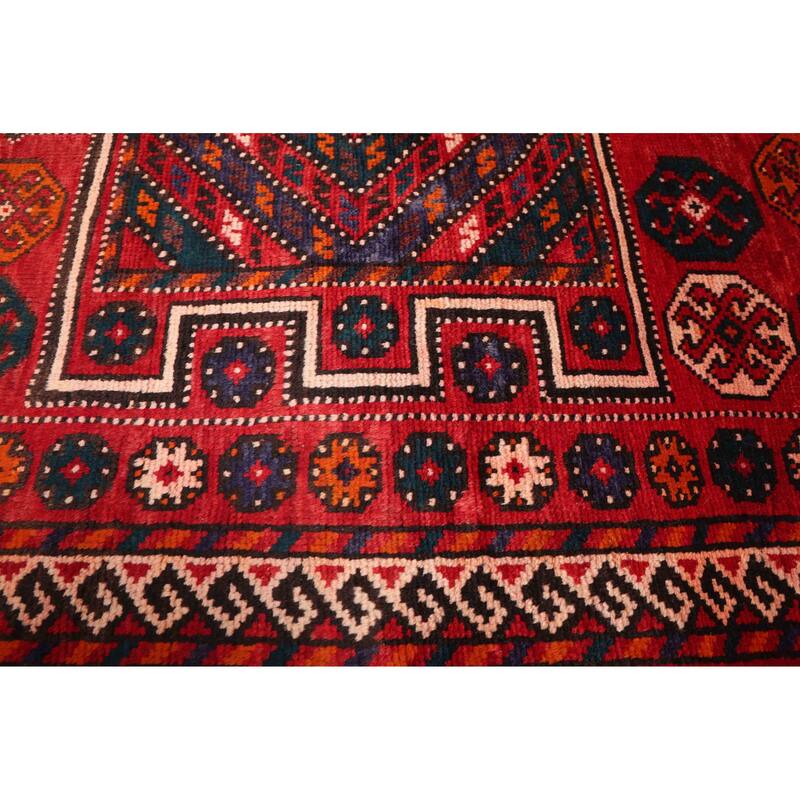 ECARPETGALLERY Hand-knotted Konya Anatolian Red Wool Rug - 5'2 x 9'7