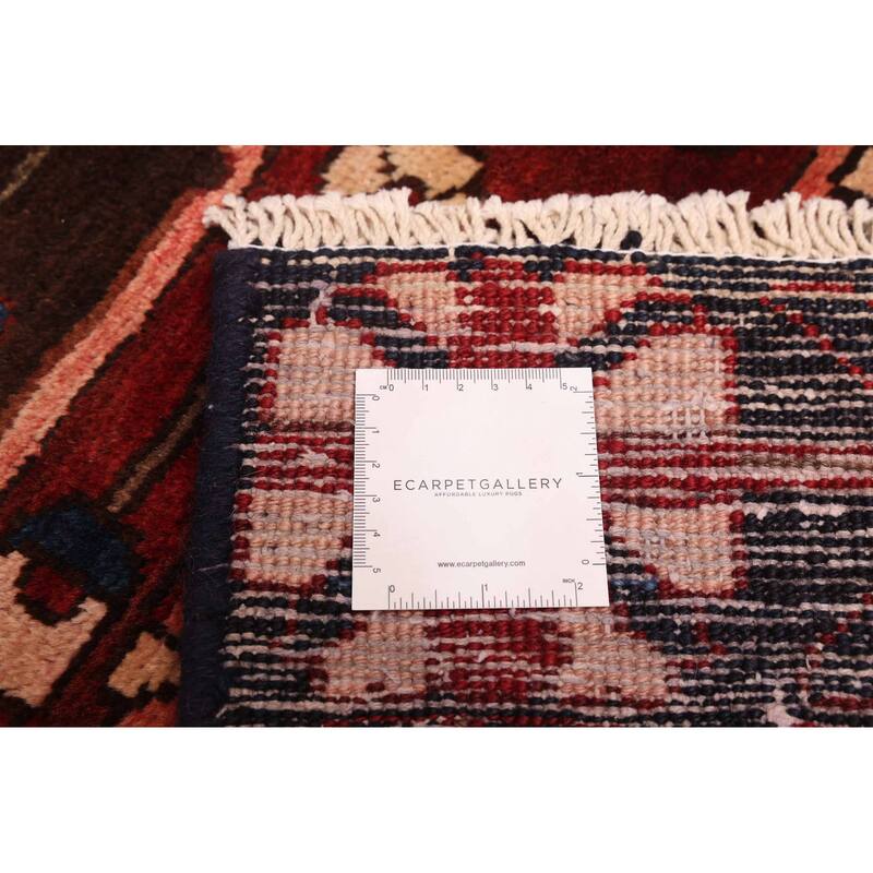 ECARPETGALLERY Hand-knotted Kayseri Vintage Red Wool Rug - 6'3 x 9'5