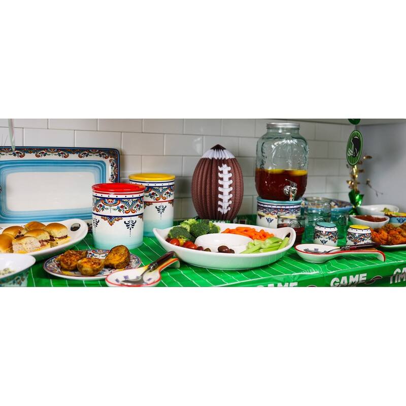 Euro Essential Classic Lisbon White Chip & Dip - 12.25"