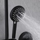 preview thumbnail 35 of 44, Modland 5-Spray Shower System - 10" Rainfall, Pressure Balance Valve, Matte Black/Gold/Nickel