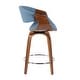 preview thumbnail 19 of 29, Carson Carrington Sauda Mid-century Modern Counter Stools (Set of 2) - N/A