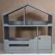 preview thumbnail 4 of 5, 2-Tier Kids Bookshelf, Toy Storage Organizer with Motion Sensor Light Grey