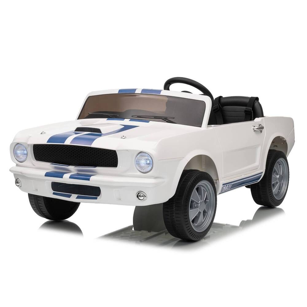 24V 2 Seater Ride on Licensed Shelby GT350 Ride on Toys for Kids Best Gift