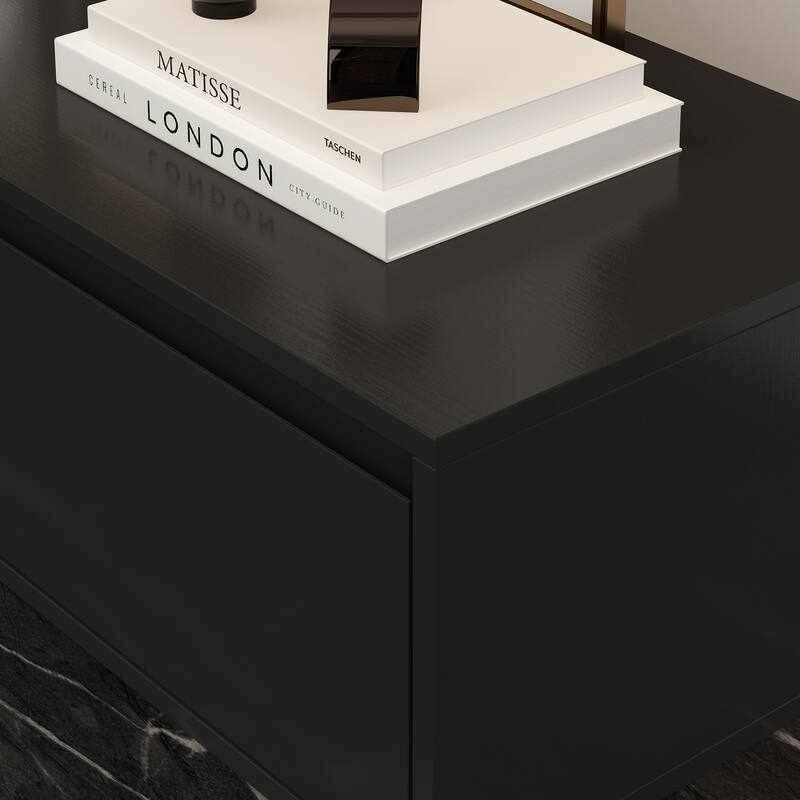 Expandable Entertainment Console - Stylish Design,95" to 138" TV Stand