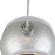 preview thumbnail 9 of 7, Owl Cutout Christmas Ornament - 3.75" - Silver and White