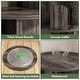 preview thumbnail 60 of 102, 4/5/6 Tiers Round Rotating Bookcase, Revolving Floor Standing Bookshelf Corner Organizer Display