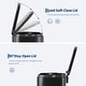 preview thumbnail 32 of 48, Fingerprint-Proof Commercial Trash Can, Stainless Steel, Soft-Close Lid, Foot Pedal, Indoor Recycling,for Kitchen/Office