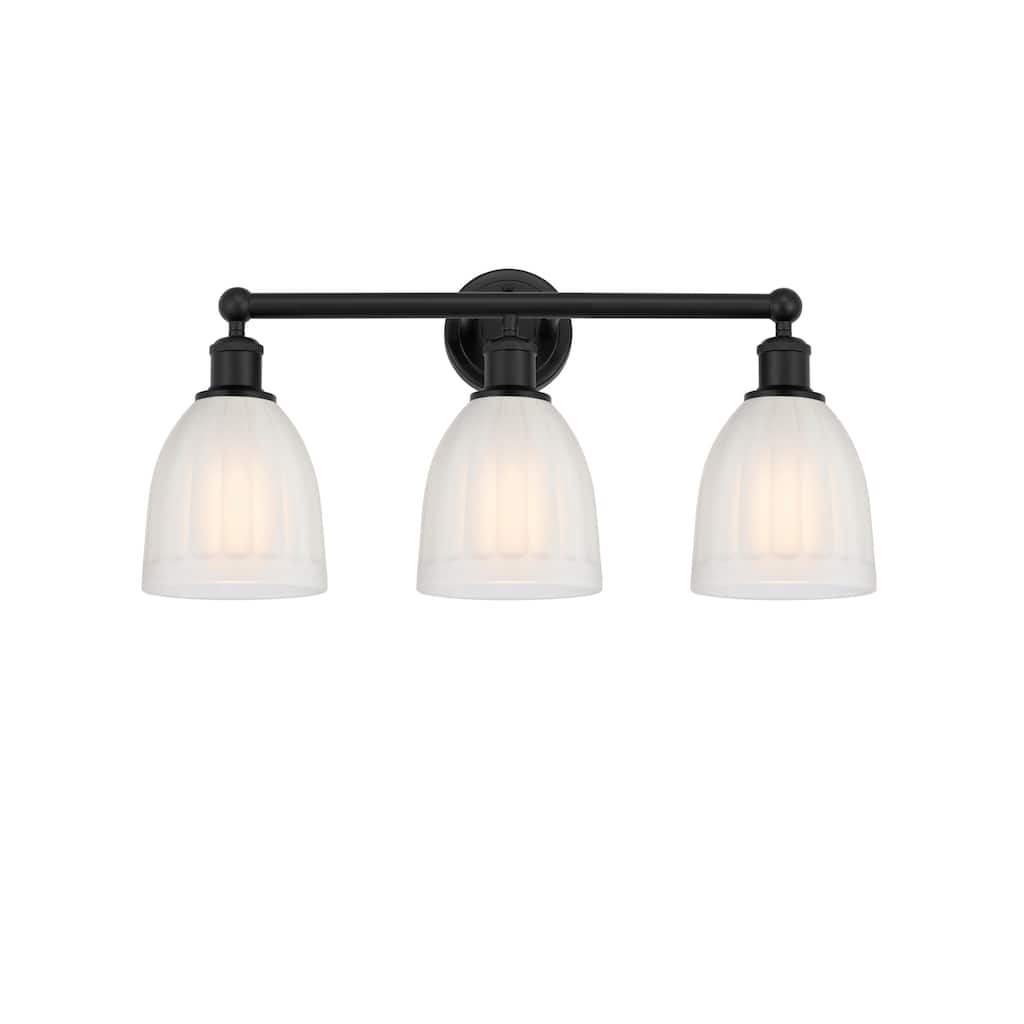 Innovations Lighting 616-3W-12-24 Brookfield Vanity Brookfield 3 Light