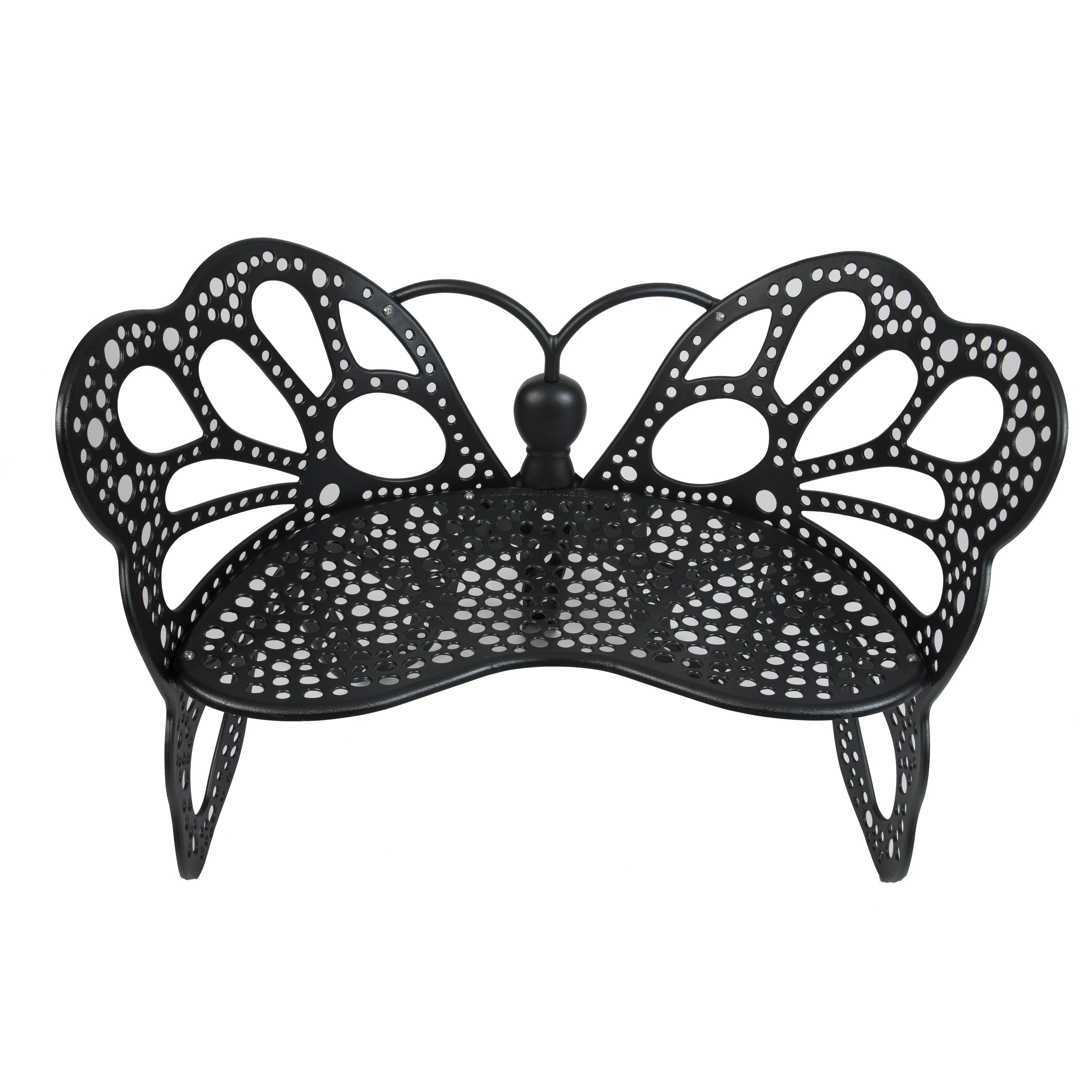 Black butterfly outlet bench