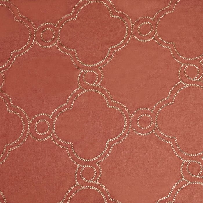Superior Embroidered Sheer Grommet Curtain Panel (Set of 2) 52"x 84"