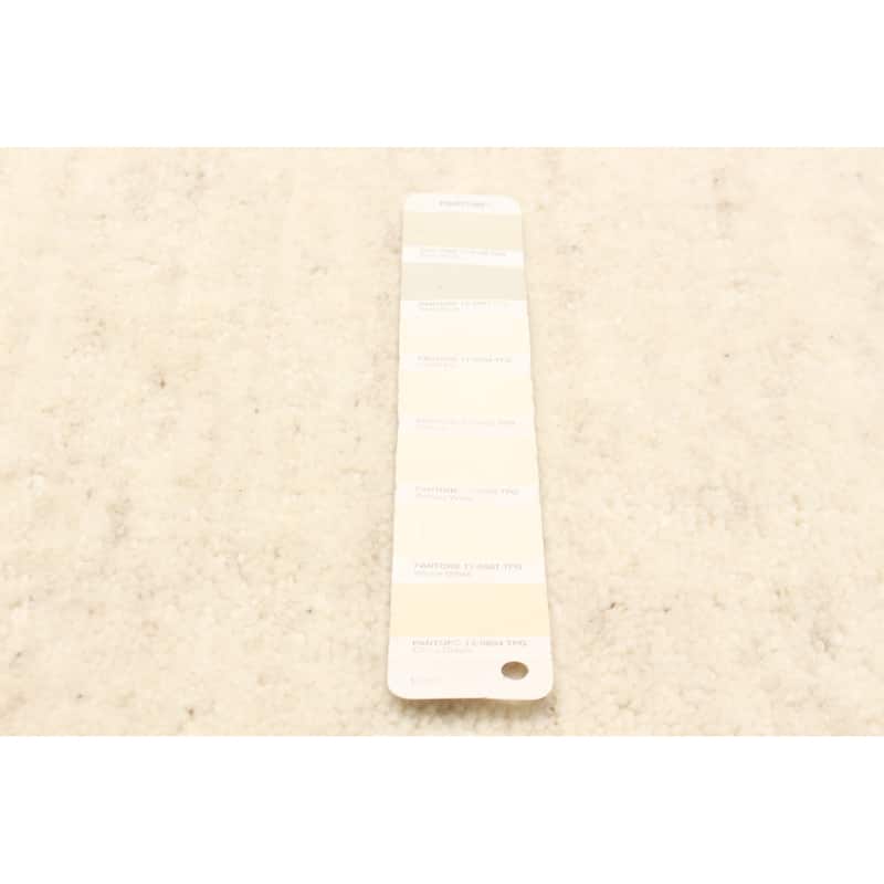 ECARPETGALLERY Hand Loomed Kashkuli Gabbeh Cream Wool Rug - 5'0 x 8'0