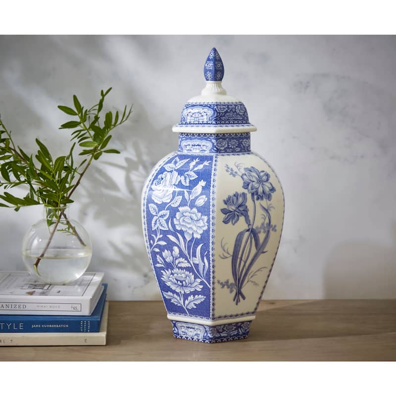 Spode Blue Italian Vase