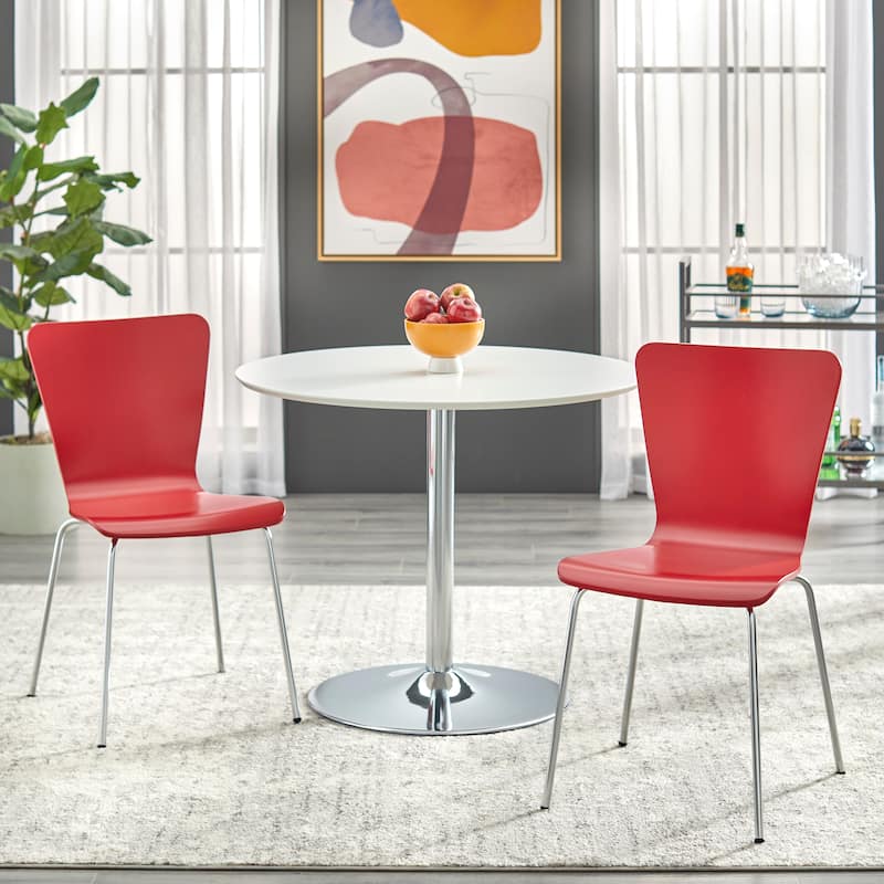 Porch & Den Erie 3-piece Pisa Dining Set - Red