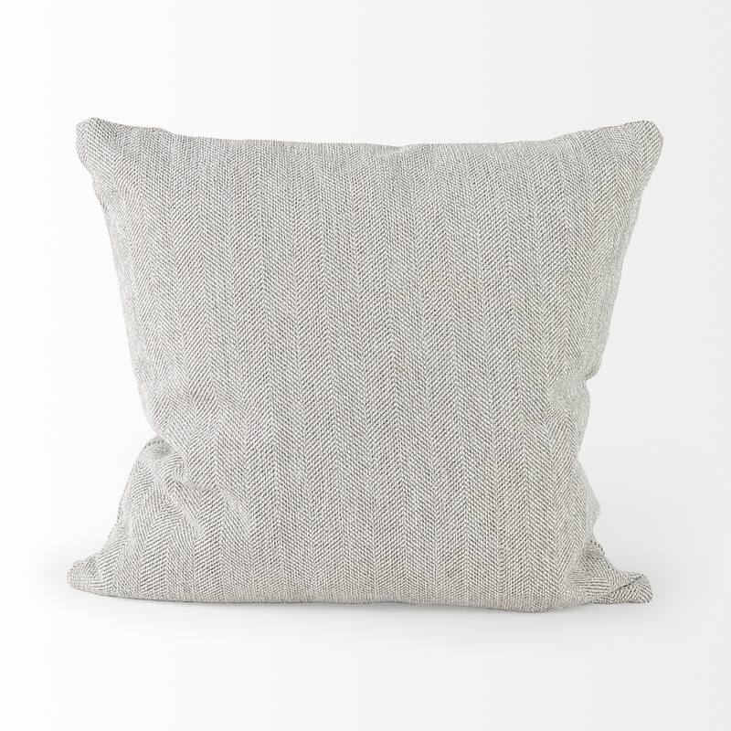 Valence Light Gray Throw Pillow Sectional Piece - 18.11 x0.43 x18.11