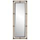 preview thumbnail 1 of 4, Uttermost Melville Iron & Rope Tall Mirror - 28"W x 76"H x 2"D