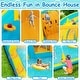 preview thumbnail 7 of 29, Inflatable Bounce House with Water Slide for Kids Includes Air Blower