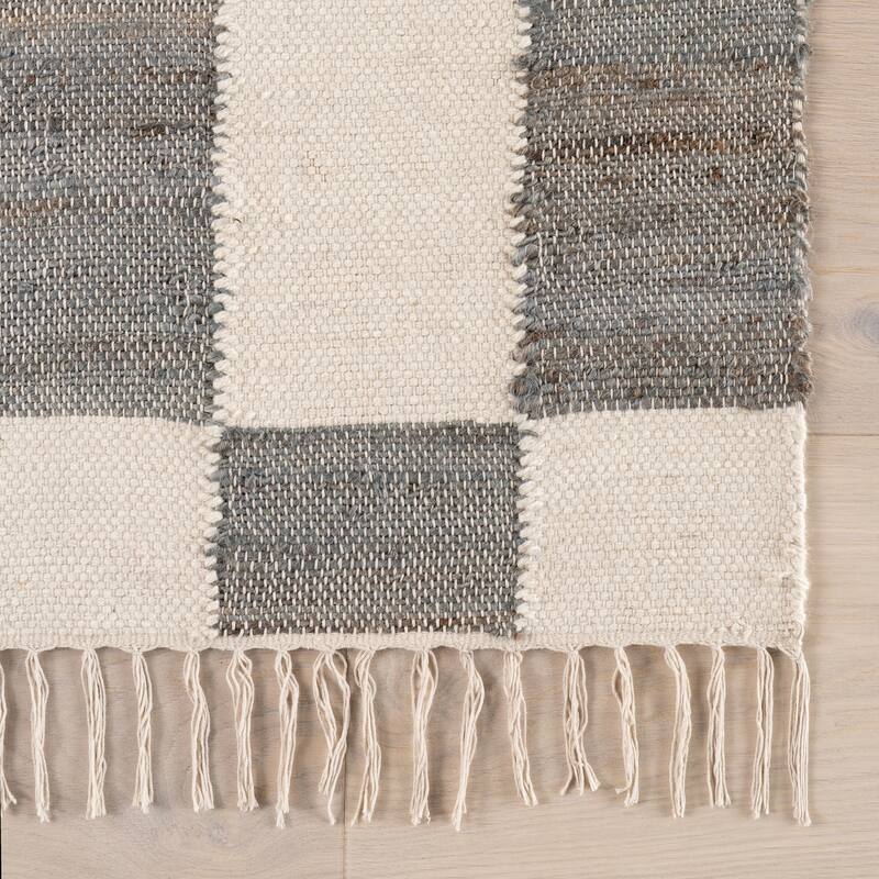Nuloom Avenelle Jute Modern Farmhouse Area Rug