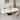 63"-95" Modern Extendable Dining Table For 6-10,White Glossy Sintered Stone Tabletop - 95