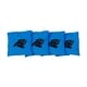 preview thumbnail 1 of 1, Carolina Panthers NFL Football Blue Cornhole Bags All-Weather Resin Filled
