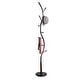 preview thumbnail 12 of 18, Roundhill Furniture Arles Metal Standing Coat Rack