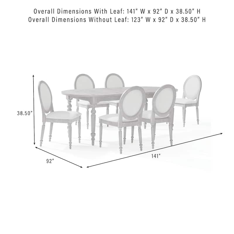 Crosley Daphne 7-Piece Dining Set For 6