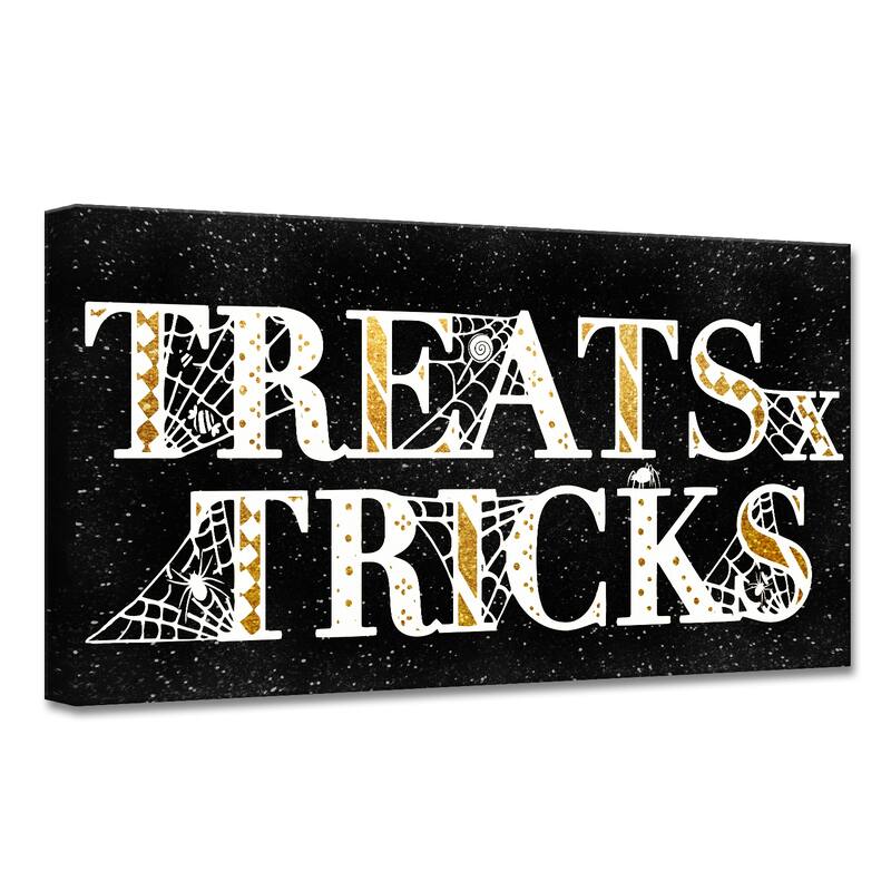 ChiChi Décor 'Treats & Tricks' Halloween Canvas Wall Art