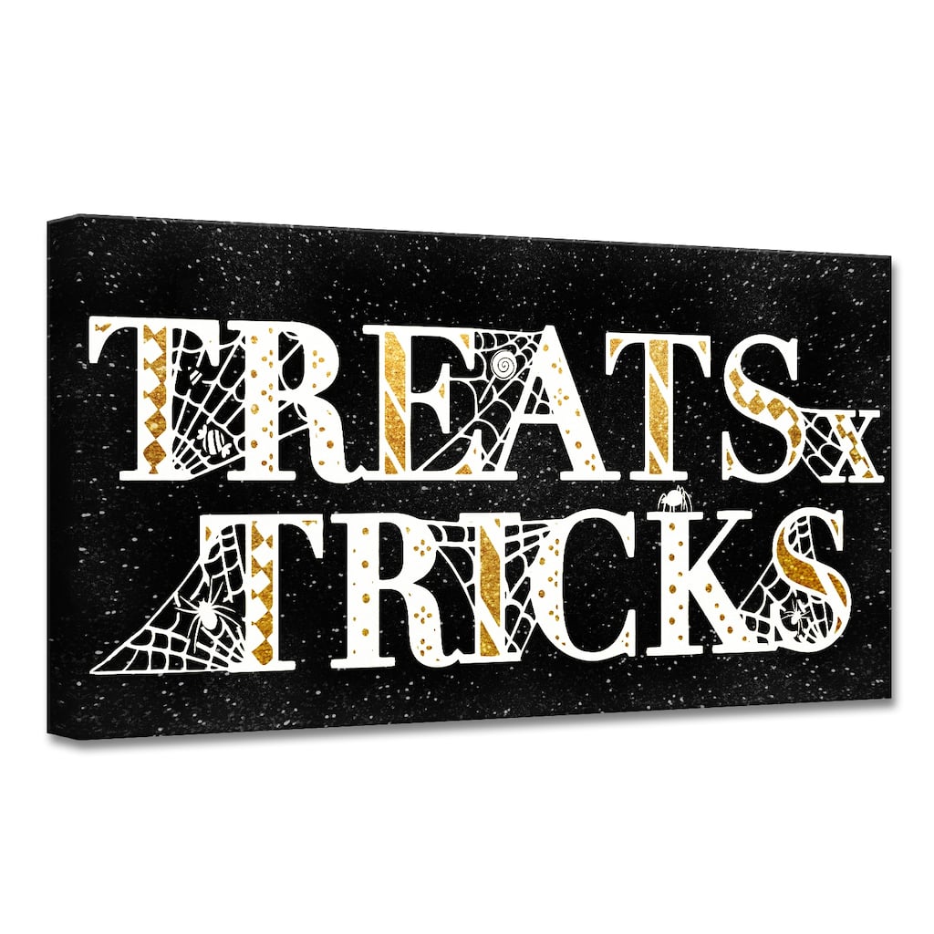 ChiChi Décor 'Treats & Tricks' Halloween Canvas Wall Art