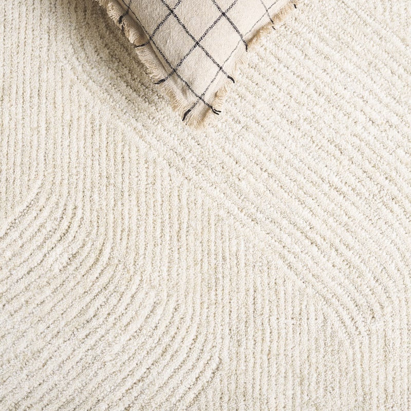 SAFAVIEH Handmade Pine Anaya Modern & Contemporary Wool Rug