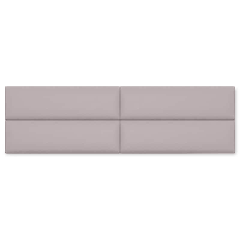 Jaxx Panelist Modern Padded Headboard in Premium Vegan Leather - Set of 4 Panels