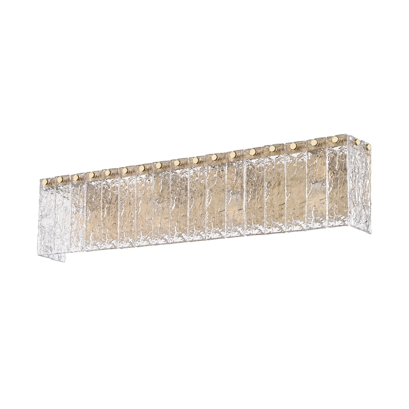 Z-Lite Glacier 4 Light Vanity - Modern Gold