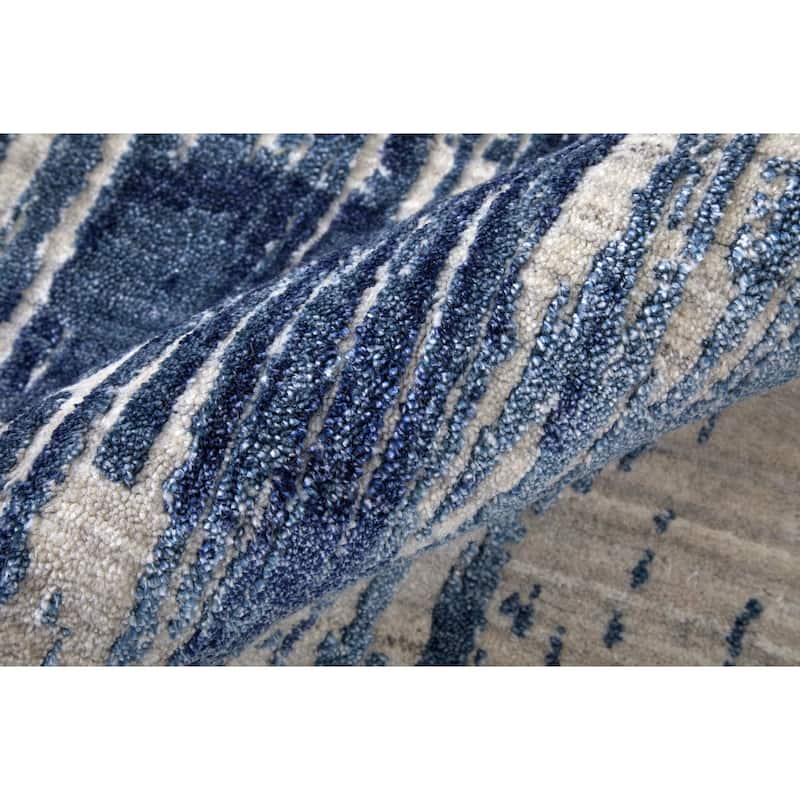 Grand Bazaar Kinton Hand Woven Abstract Modern Area Rug