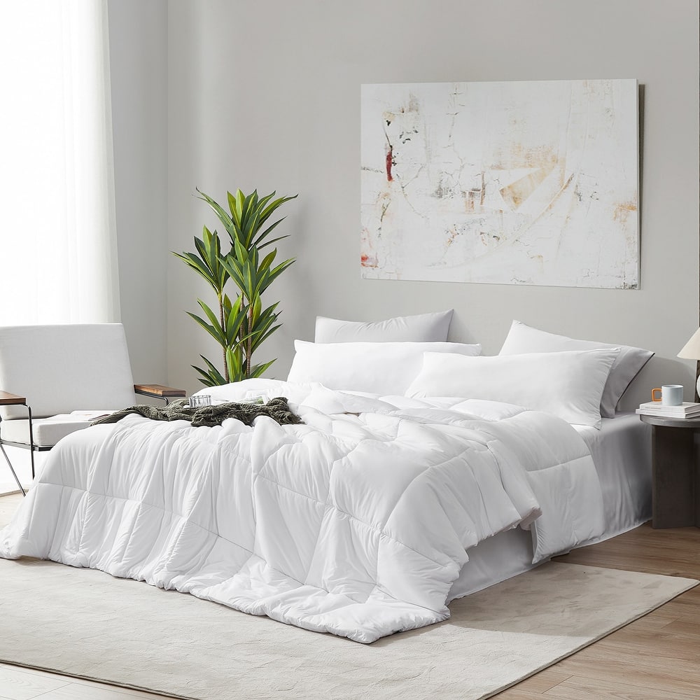 No Sweat Off My - Coma Inducer® Oversized Comforter Set - White