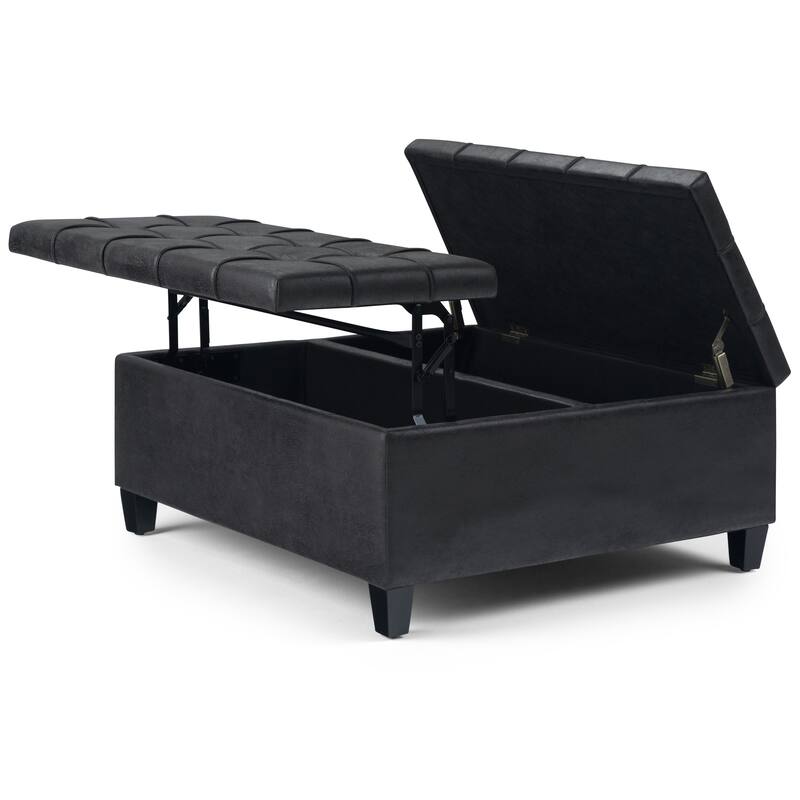 Coffee Table Storage Ottoman