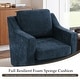 preview thumbnail 74 of 101, Modern Swivel Upholstered Armchair Accent chair Set of 2