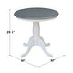 preview thumbnail 71 of 69, International Concepts 30-inch Round Pedestal Table