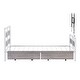 preview thumbnail 20 of 22, Twin Metal Platform Bed with 2 Storage Drawers & Rotatable TV Stand