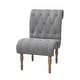 preview thumbnail 5 of 3, Armless Accent Upholstered Lounge Chair Slipper Chair for Bedroom Living Room