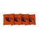 preview thumbnail 1 of 1, Oregon State OSU Beavers Orange Cornhole Bags All-Weather Resin Filled