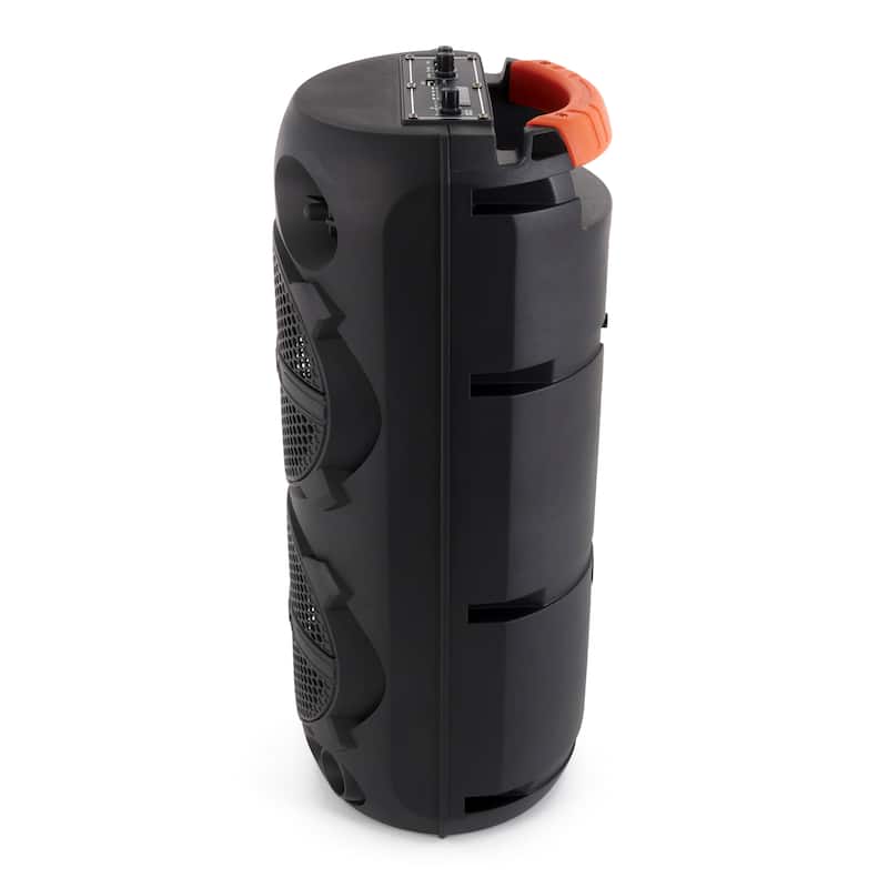 Pyle Portable Bluetooth Rechargeable Versatile Karaoke System w/ Wireless Mics - 9