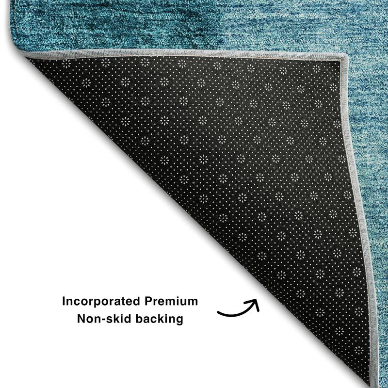Premium Washable Super Soft Chunky Ombre Mayfield Rug