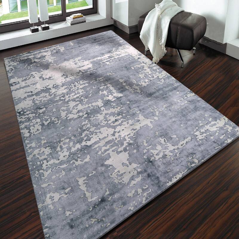 Handwoven Smoked 8x10 Rug - 8 ' X 10 ' Rectangle