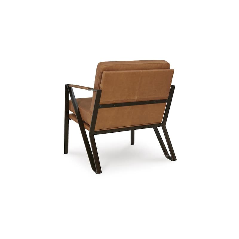 Signature Design by Ashley Garronmont Brown/Black Accent Chair - 29.5" W x 28.63" D x 34" H